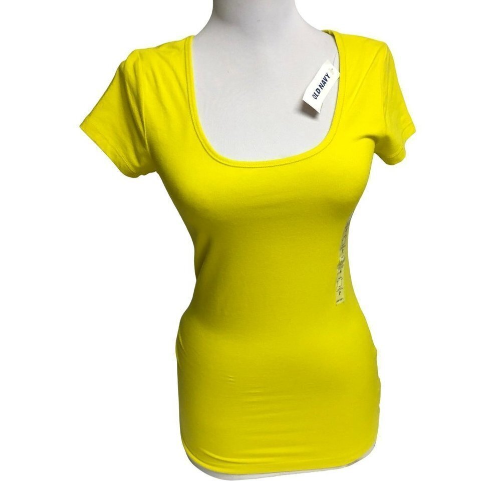 OLD NAVY WOMEN  SCOOP NECK LAYERING TEE SM NEW WITH TAG‎